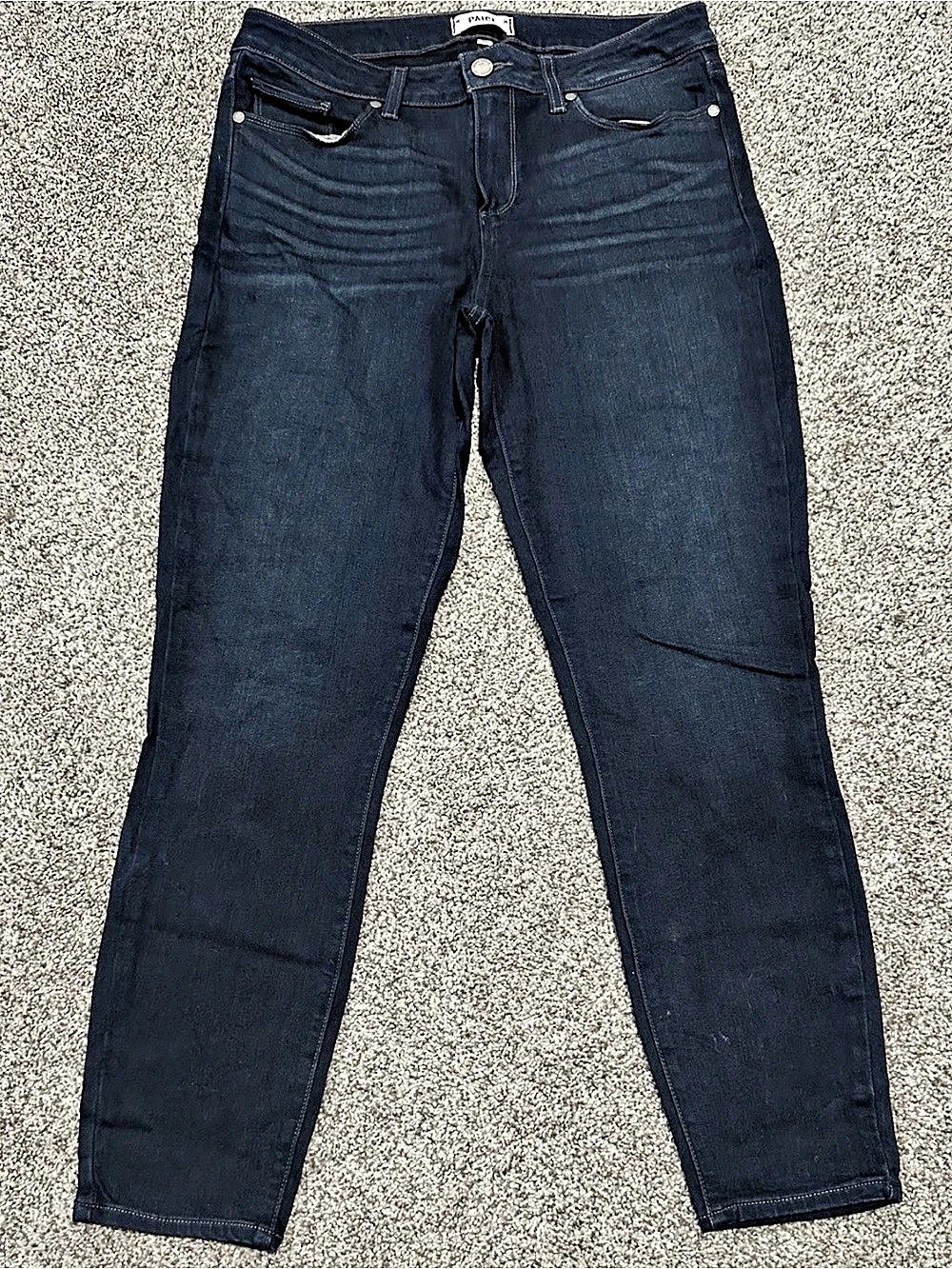 Paige Verdugo Ankle Jeans Blue Waist 30